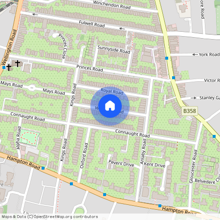 GARDEN FLAT, WINDSOR ROAD, TEDDINGTON