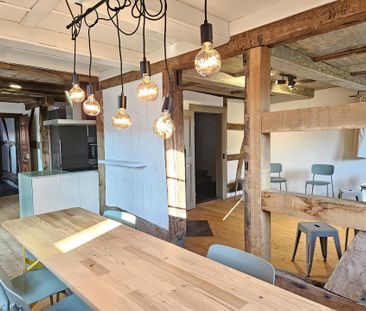 Modernes Riegelhaus mit bewegender Geschichte im Dorfzentrum - Foto 3