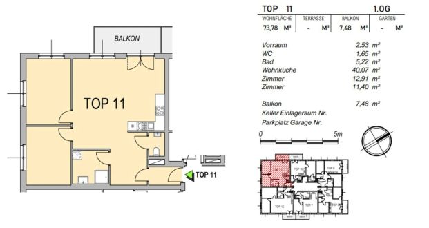 Perfekter Schnitt - Wohnen im Grünen - Großzügige Terrasse - Photo 1