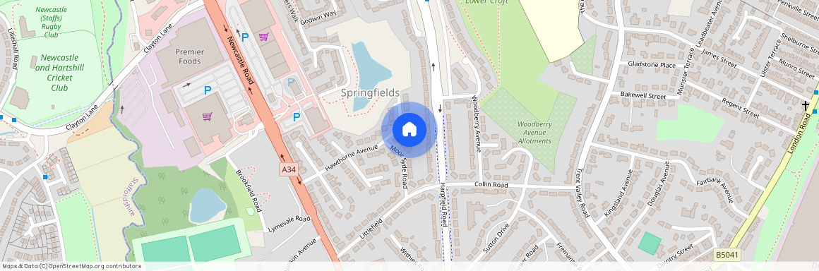 Hawthorne Avenue, Staffordshire ST4