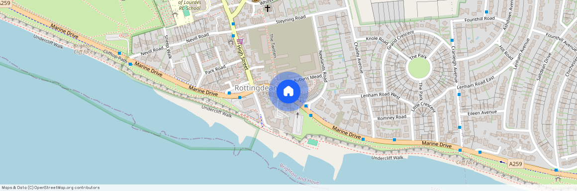 Marine Drive, Rottingdean, Brighton