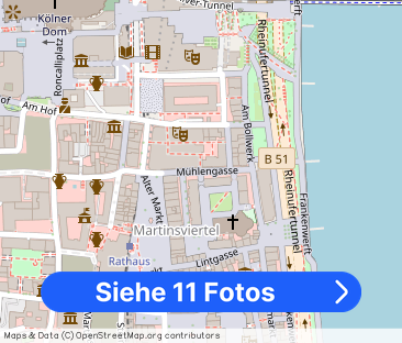 Im Herzen der Kölner Altstadt, exklusives Wohnen! Sonnenbalkon, Rhe... - Foto 1