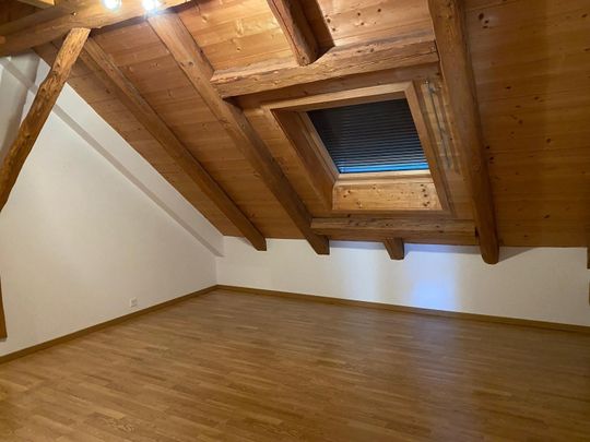 3.5 pièces avec mezzanine dans ferme rénovée! - Photo 1