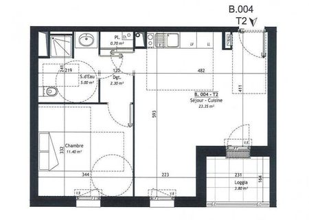 Appartement 2 pièces - - Photo 3