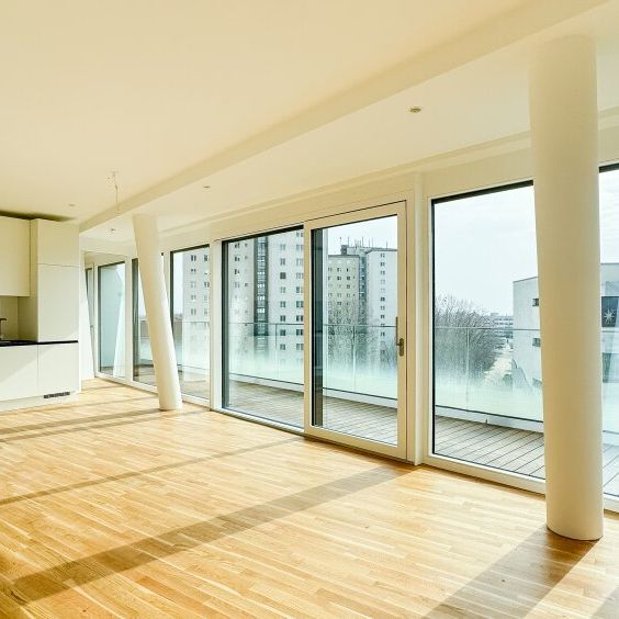 Nähe "UNO City" - Pärchenwohnung mit perfektem Grundriss und Temperierung im Sommer - Neubau - Foto 1