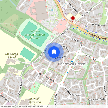 Creedy Gardens, Southampton, West End