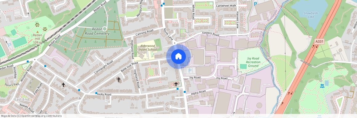 North Lane, Aldershot, Hampshire, GU12 4QR