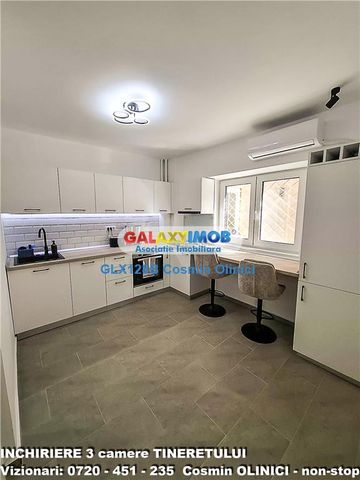 3 camere decomandat Tineretului langa metrou prima inchiriere - Fotografie 3