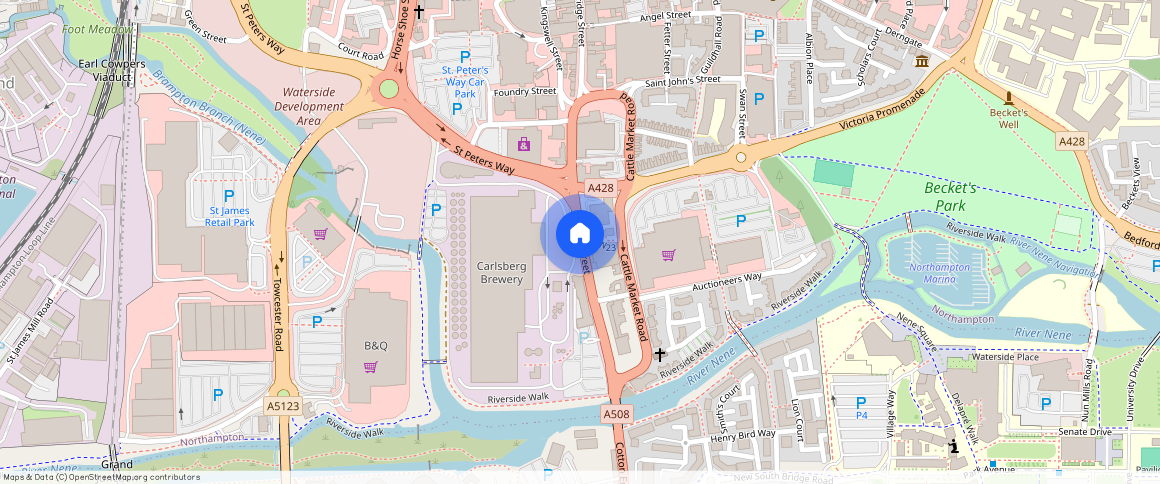 Bridge Street, Town Centre, Northampton, NN1