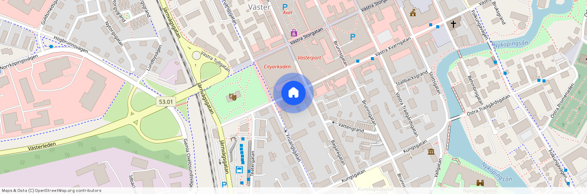 Nyköping, Västra Kvarngatan, 14 A, 61131