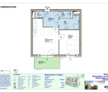 2-Zimmer-Wohnung mit Balkon, Top 4 - Foto 4