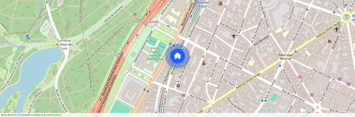 Paris XVIe - Boulevard Flandrin