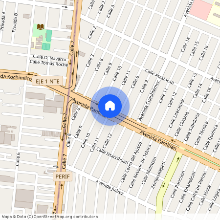 Calle 0 & Avenida Juárez, Colonia Porvenir, C.P. 57430, México
