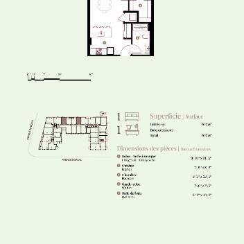 WALT Dorval : unités 3 1/2 disponibles dès maintenant ! Condo à louer Montréal Dorval - appartement / logement - Photo 3