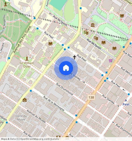 3450 Rue Drummond, Ville-Marie, Ville-Marie, Ile de Montréal, H3A 1R9