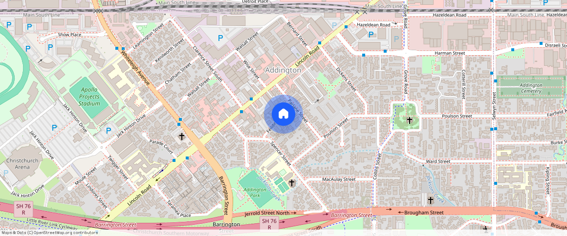 ** Feilding Street, Addington, Christchurch