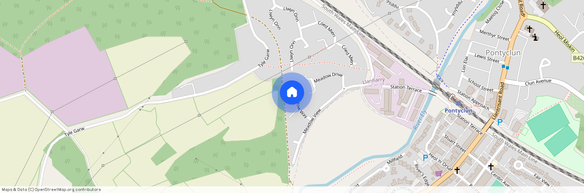 Meadow Way, Tyla Garw, PONTYCLUN, Pontyclun, Tyla Garw