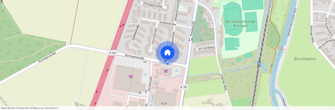 Raabestr. 5, 38122 Braunschweig OT Rüningen