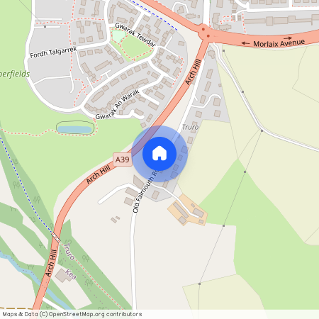 Old Falmouth Road, Truro, TR1