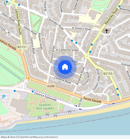 Beach Road, Southsea, PO5