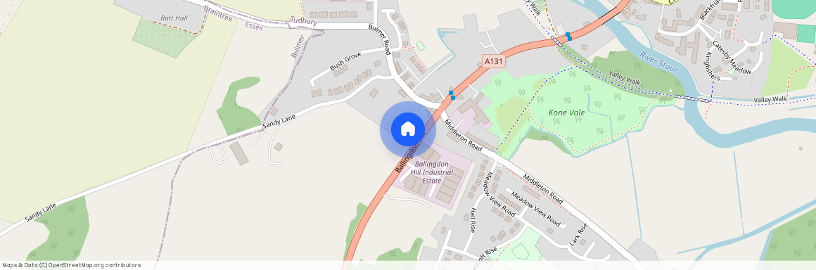 Ballingdon Gardens, Sudbury, Suffolk, CO10