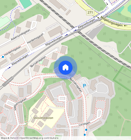 Bjursätragatan 19B, Rågsved