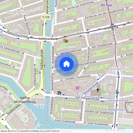 Nieuwe Pijp, 1072 HB, Rustenburgerstraat, Amsterdam