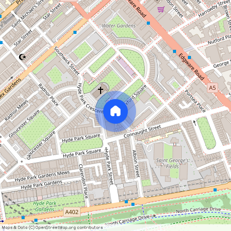 Oxford Square, Hyde Park, London, W2