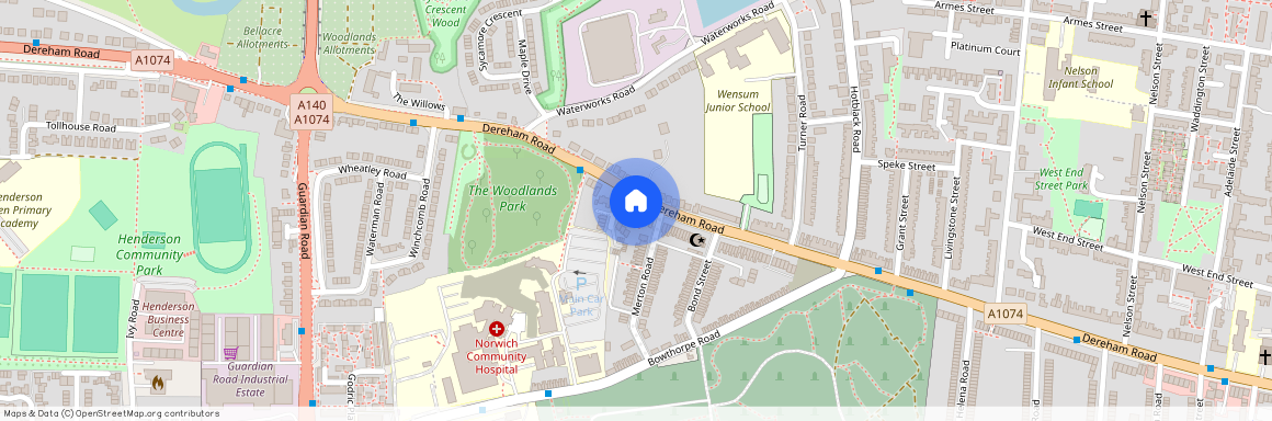 Dereham Road, Norwich, Norfolk, NR2