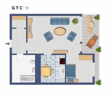 *** SINGLE Wohnung mit BALKON und WALDBLICK * TOP renoviert - * FISCHERRÜCK KL West *** - Photo 5