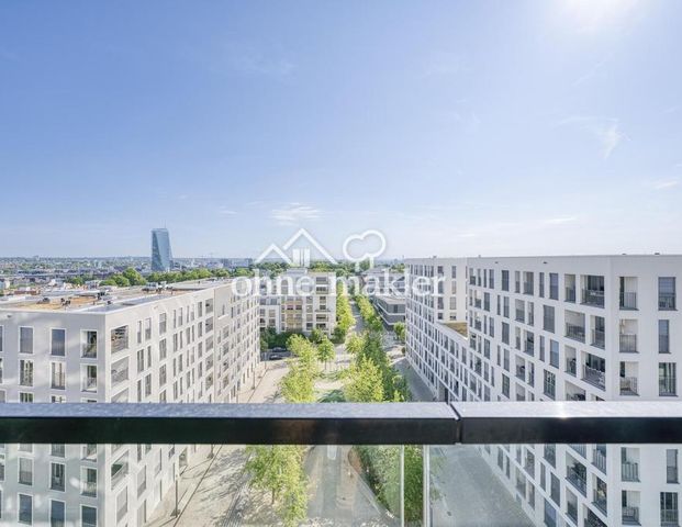 2 Zi.Whg. im HENNINGER TURM Frankfurt/Main, MÖBLIERT!, 24 Std. Concierge, Balkon, Küche - Photo 1