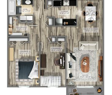 Logement 4 ½ - Photo 4