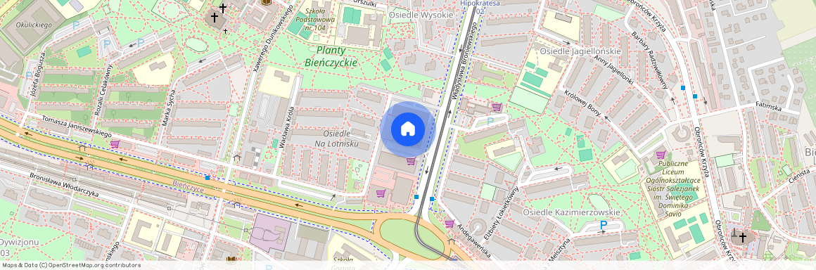 Osiedle Na Lotnisku, Bieńczyce, Bieńczyce, Kraków, małopolskie