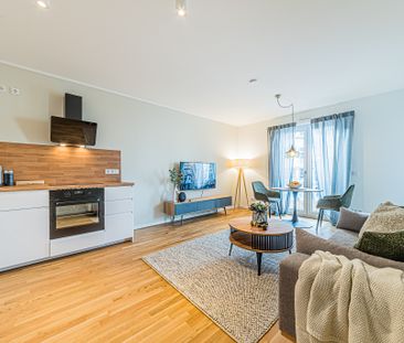 City-Residence: Erstbezug: Stylische Neubau-Wohnung im Frankfurter ... - Photo 5