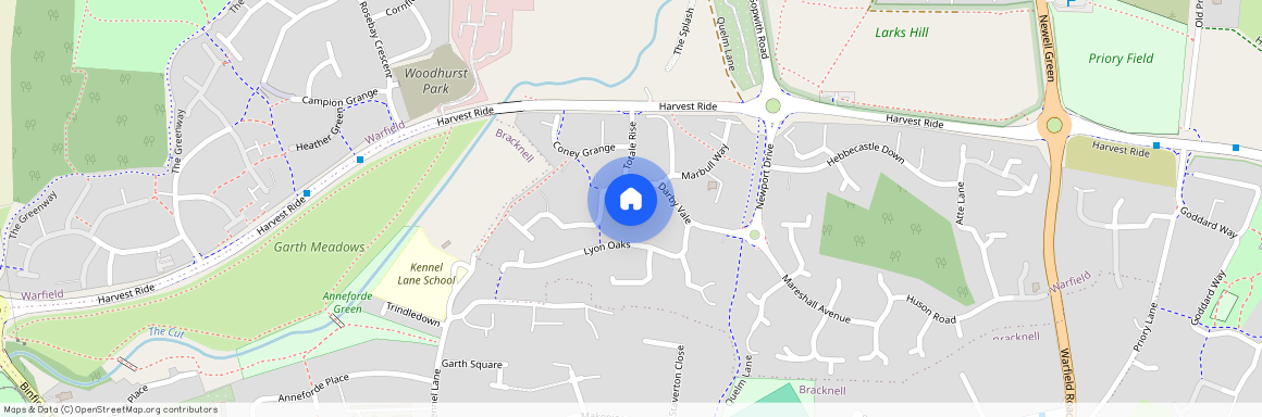 Darby Vale, Quelm Park, Warfield, Berkshire, RG42