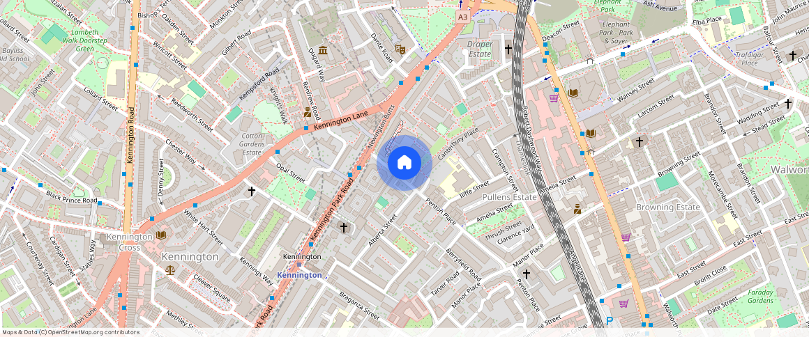 **, Wesley Close, London, SE17 3AU