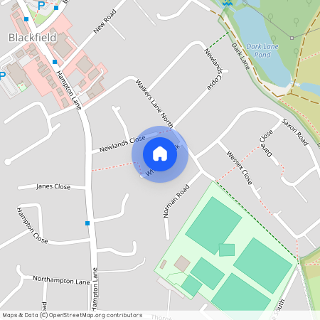 Wheelers Walk, Blackfield SO45