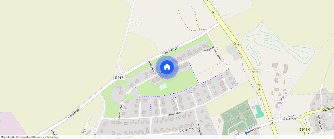 Skrapegatan, Ödeshög