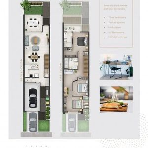 Vue 3 bed room townhouse $900 per week starting 18 June - Photo 2