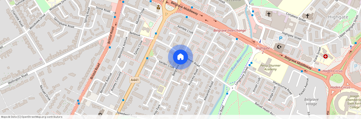 Belgravia Close, Birmingham, B5