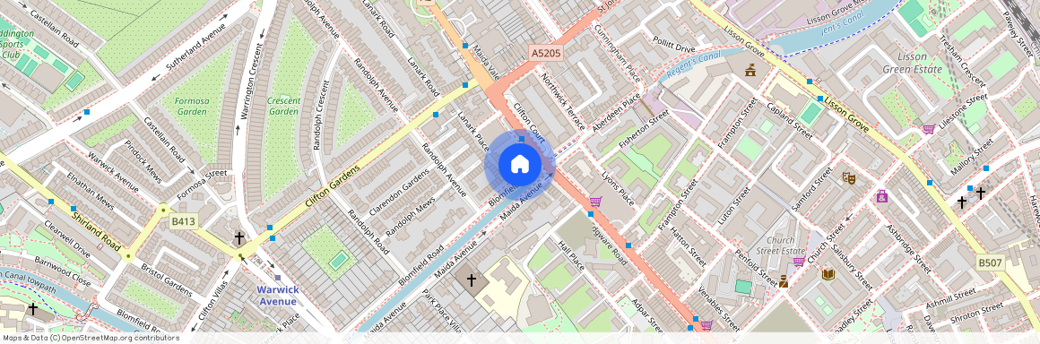 Blomfield Road, Little Venice, W9