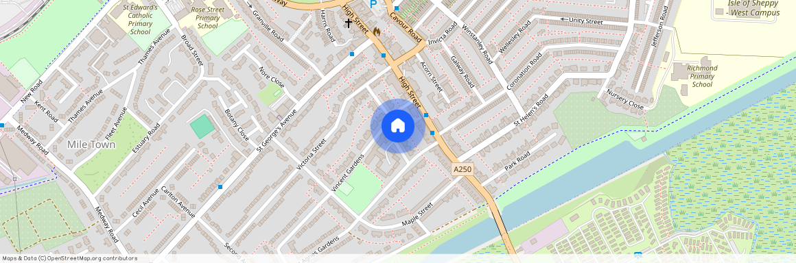 Vincent Gardens, Sheerness ME12, London