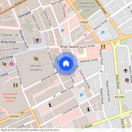 Alfred Street, Blackpool, FY1