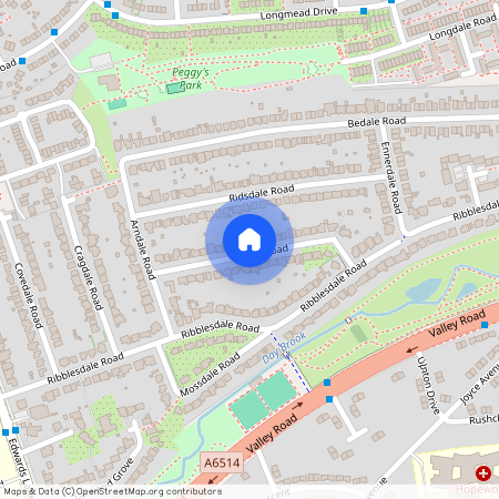 Rydale Road, City Hospital, Nottingham