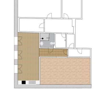 3.5 Zimmer, 67 m², 2. Stock - Photo 2