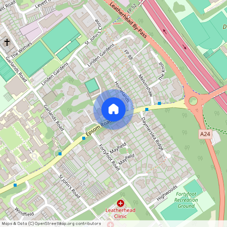 Epsom Road, Leatherhead KT22