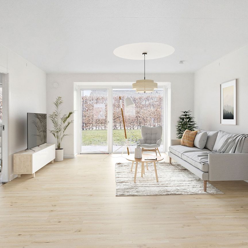 Familievenlig bolig til leje centralt i Gødvad - Nyt Køkken og bad - Foto 1