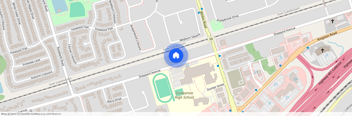 650 Sheppard Avenue One Room, Toronto