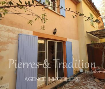 Roussillon, petite maison T2 à louer avec garage dans une charmante... - Photo 5