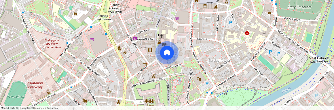 ul. Roderyka Alsa, Śródmieście, Rzeszów, podkarpackie